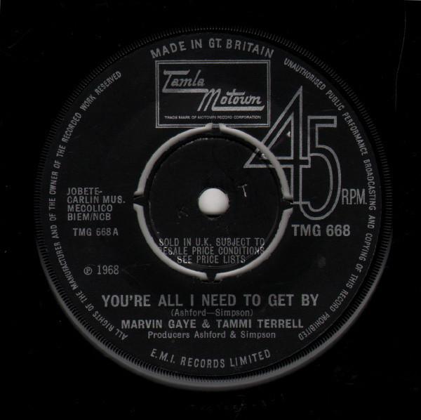 Marvin Gaye, Tammi Terrell - You're All I Need To Get By