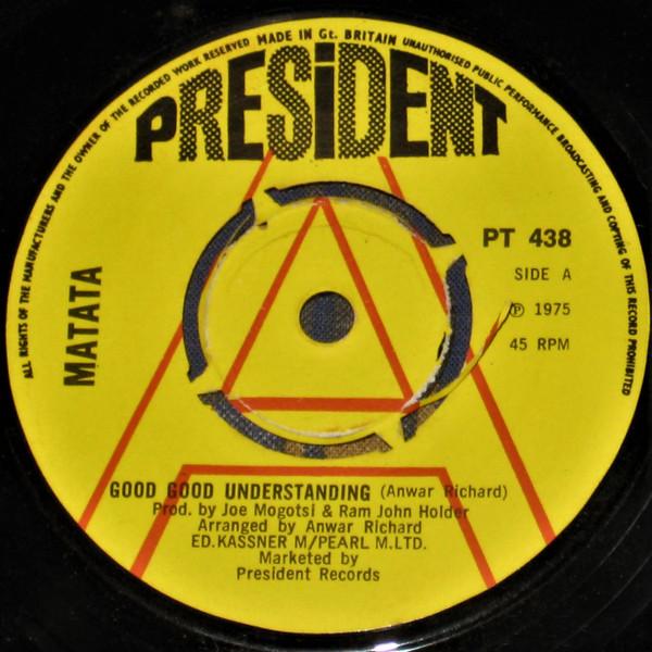 Matata - Good Good Understanding