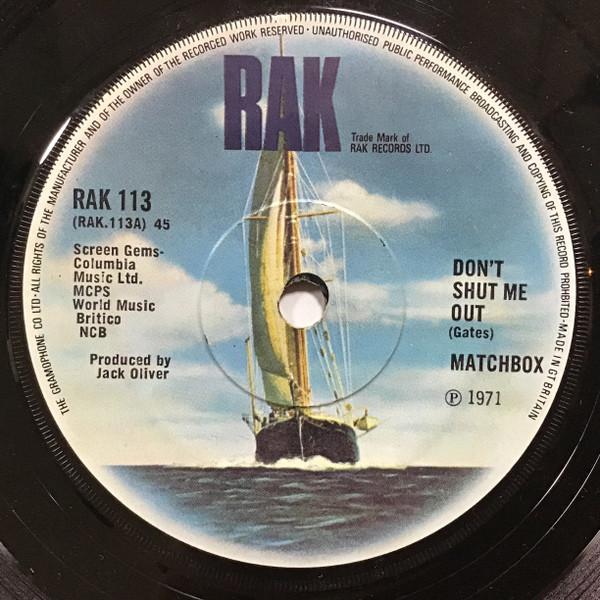 Matchbox (2) - Don't Shut Me Out
