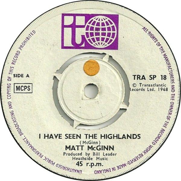 Matt McGinn (2) - I Have Seen The Highlands