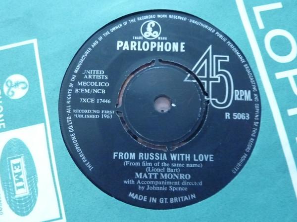 Matt Monro - From Russia With Love