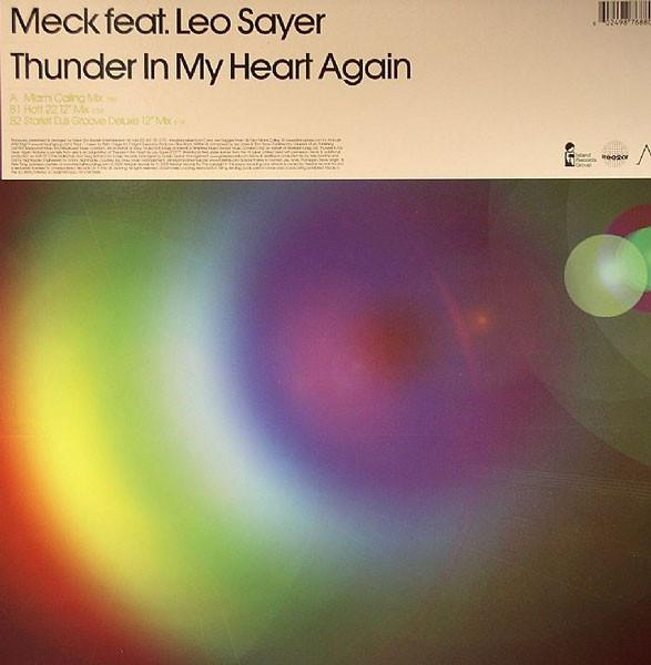 Meck (2), Leo Sayer - Thunder In My Heart Again