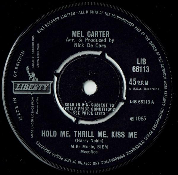 Mel Carter - Hold Me, Thrill Me, Kiss Me