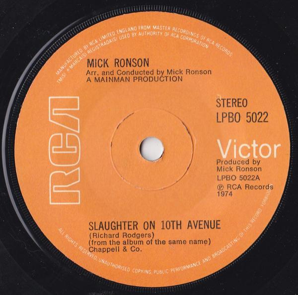 Mick Ronson - Slaughter On 10th Avenue