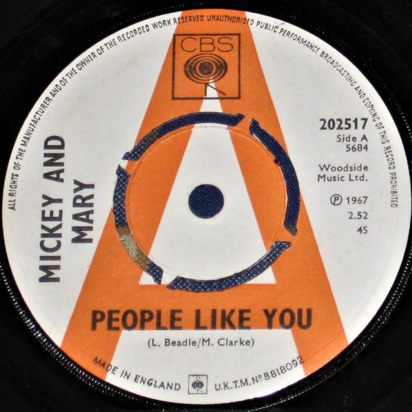 Mickey And Mary - People Like You