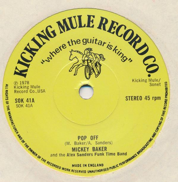 Mickey Baker, The Alex Sanders Funk Time Band - Pop Off