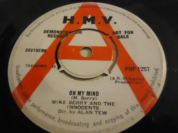 Mike Berry, The Innocents (9) - On My Mind