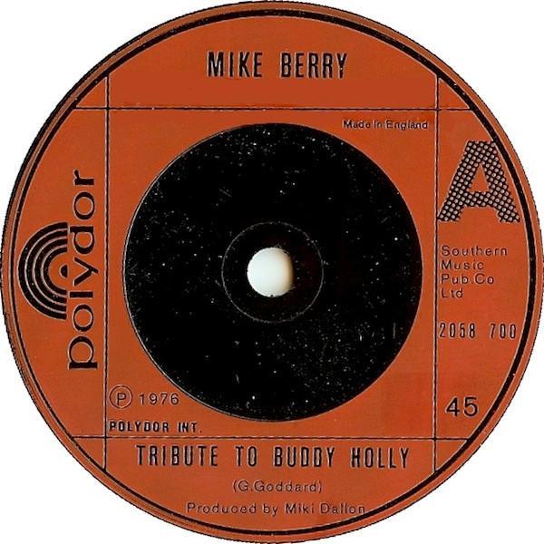 Mike Berry - Tribute To Buddy Holly / Dial My Number