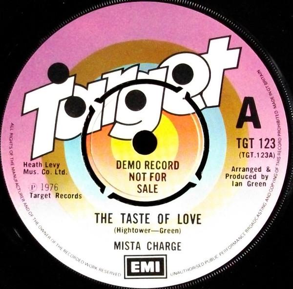 Mista Charge - The Taste Of Love