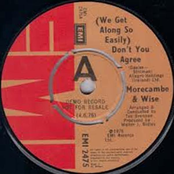 Morecambe & Wise - (We Get Along So Easily) Don't You Agree