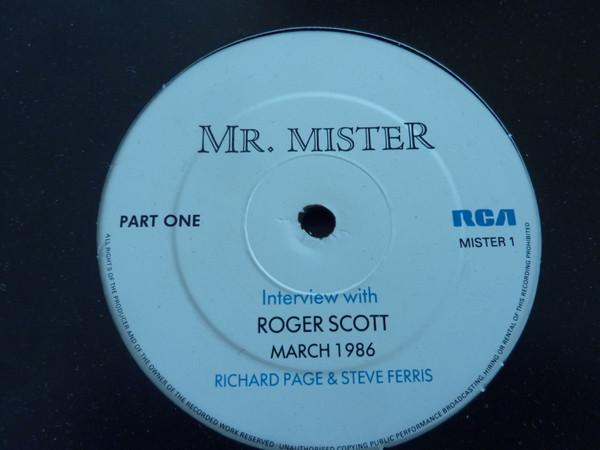 Mr. Mister - Interview With Roger Scott March 1986