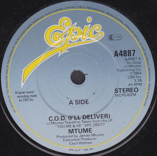 Mtume - C.O.D. (I'll Deliver)