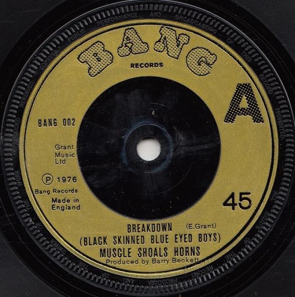 Muscle Shoals Horns - Breakdown (Black Skinned Blue Eyed Boys)