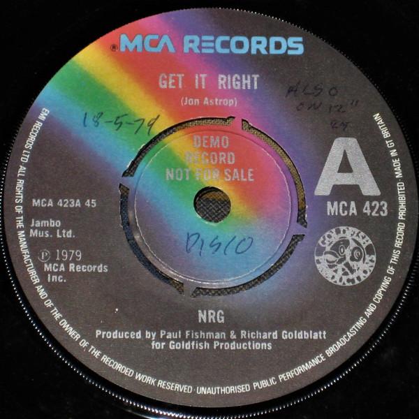 N.R.G. (4) - Get It Right