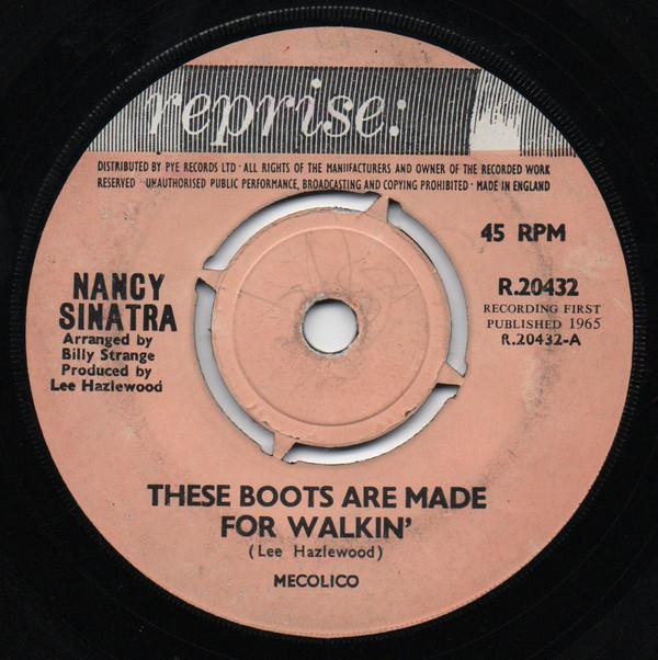 Nancy Sinatra - These Boots Are Made For Walkin'