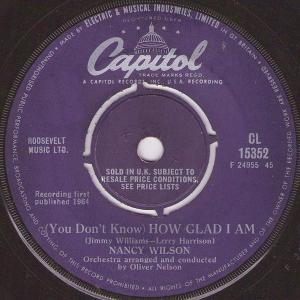 Nancy Wilson - (You Don't Know) How Glad I Am