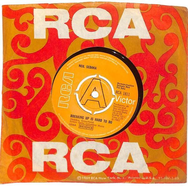 Neil Sedaka - Breaking Up Is Hard To Do / As Long As I Live