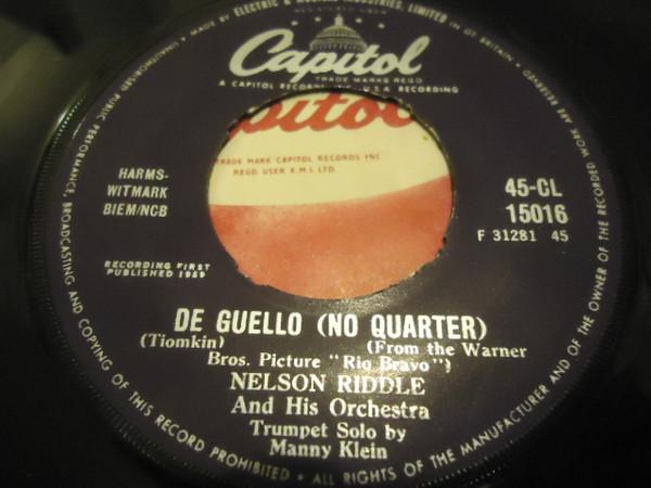 Nelson Riddle And His Orchestra - De Guello (No Quarter) / Blue Safari