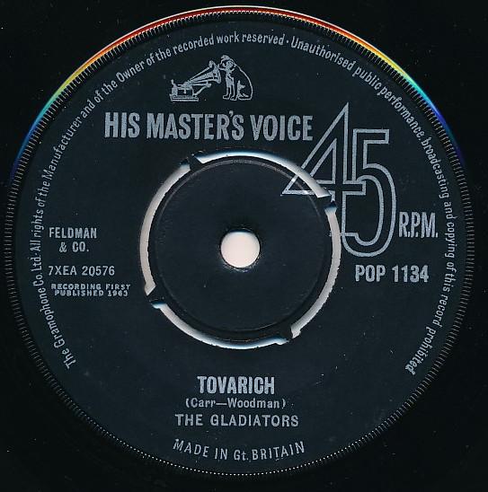 Nero And The Gladiators - Tovarich