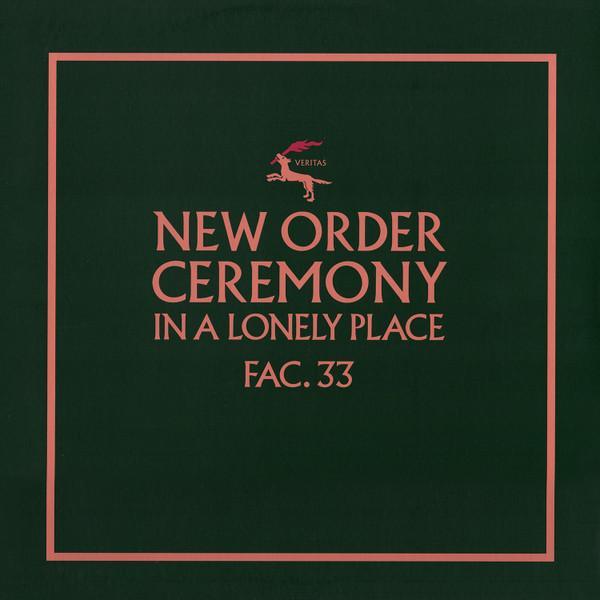 New Order - Ceremony