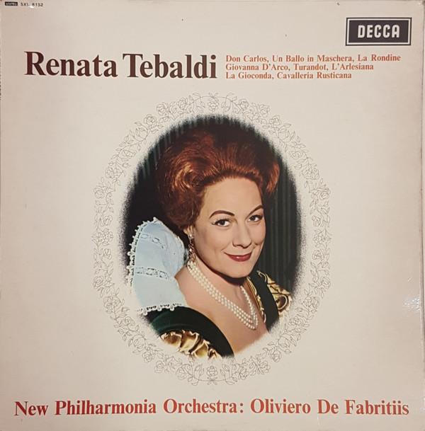 New Philharmonia Orchestra, Renata Tebaldi, Oliviero De Fabritiis - Recital