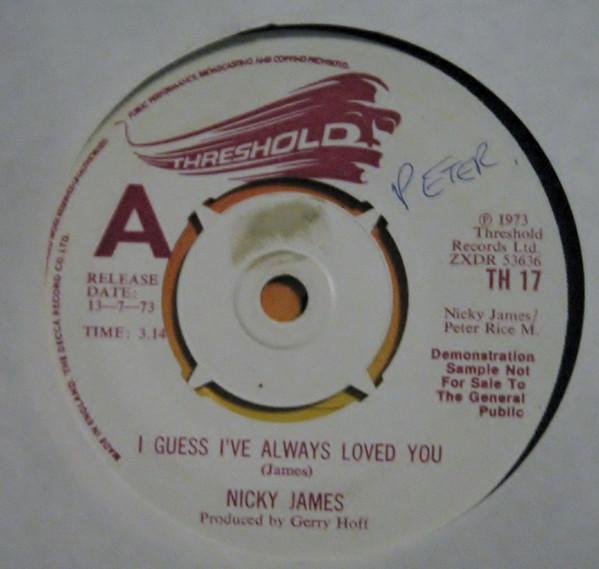 Nicky James - I Guess I've Always Loved You
