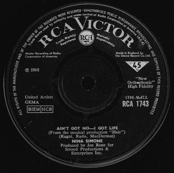 Nina Simone - Ain't Got No - I Got Life