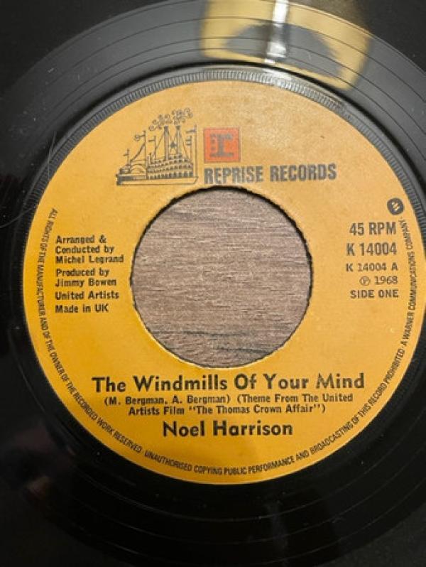 Noel Harrison - The Windmills Of Your Mind