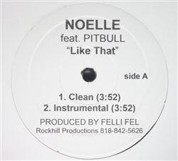 Noelle, Pitbull - Like That