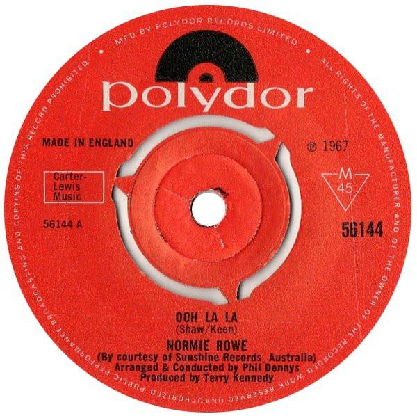 Normie Rowe - Ooh La La