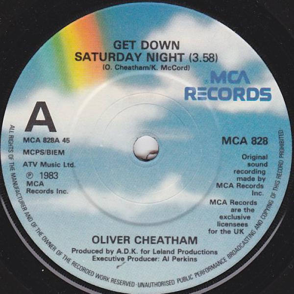 Oliver Cheatham - Get Down Saturday Night / Something About You