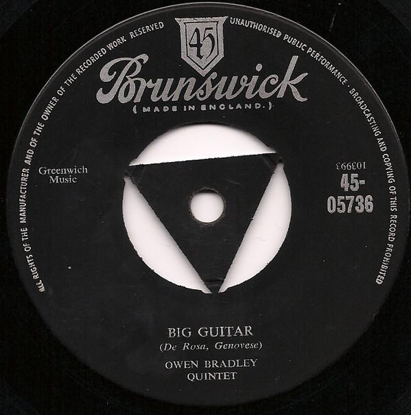 Owen Bradley And His Quintet - Big Guitar / Sentimental Dream