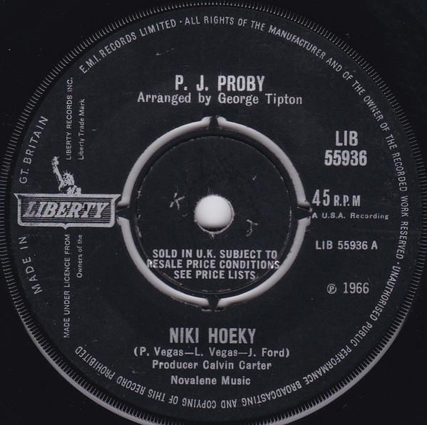 P.J. Proby - Niki Hoeky