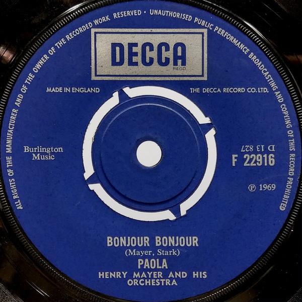 Paola (2) - Bonjour, Bonjour