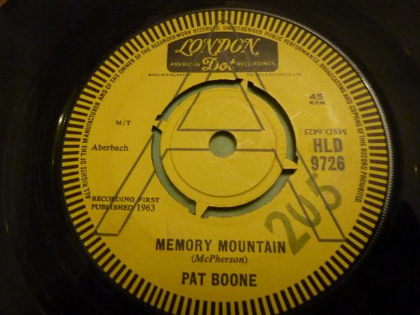 Pat Boone - Memory Mountain