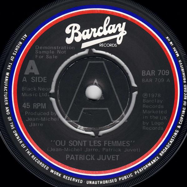 Patrick Juvet - Où Sont Les Femmes