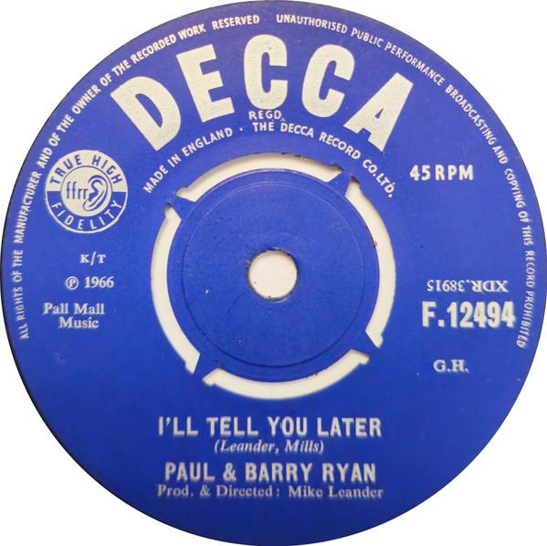 Paul & Barry Ryan - Have You Ever Loved Somebody 