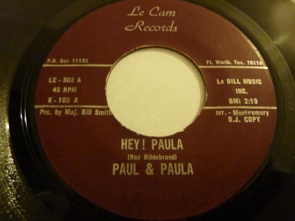 Paul & Paula, J. Frank Wilson - Medley Of Love / Hey! Paula