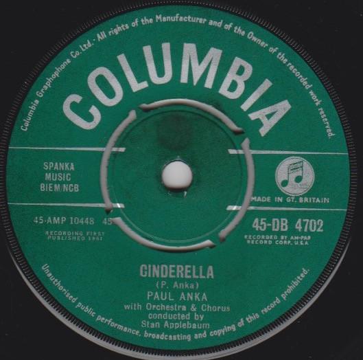 Paul Anka - Cinderella