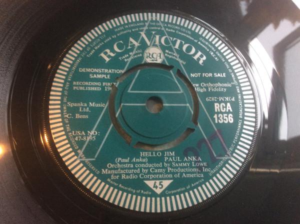 Paul Anka - Hello Jim