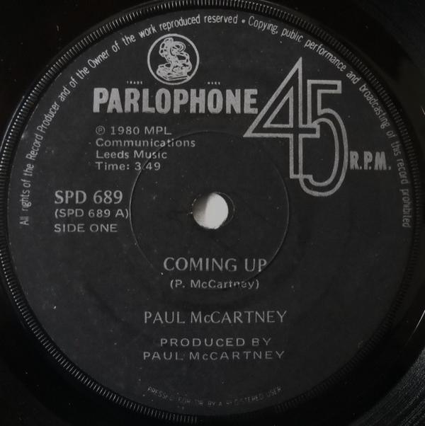 Paul McCartney - Coming Up