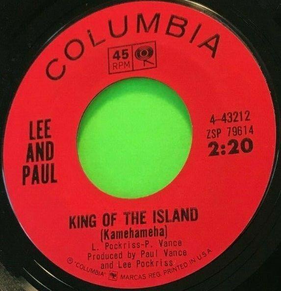 Paul Vance, Lee Pockriss - King Of The Island  (Kamehameha)