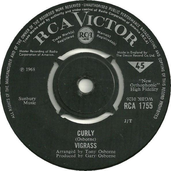 Paul Vigrass - A New Man / Curly