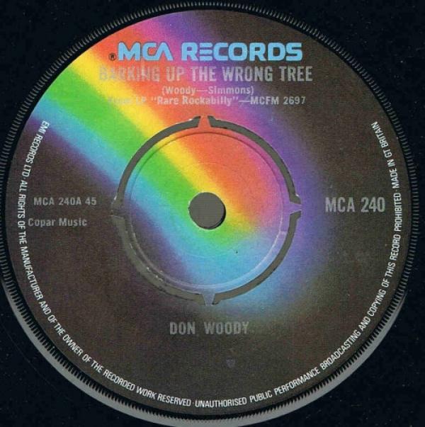Peanuts Wilson, Don Woody - Barking Up The Wrong Tree / Cast Iron Arm