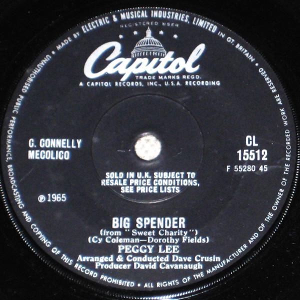 Peggy Lee - Big Spender
