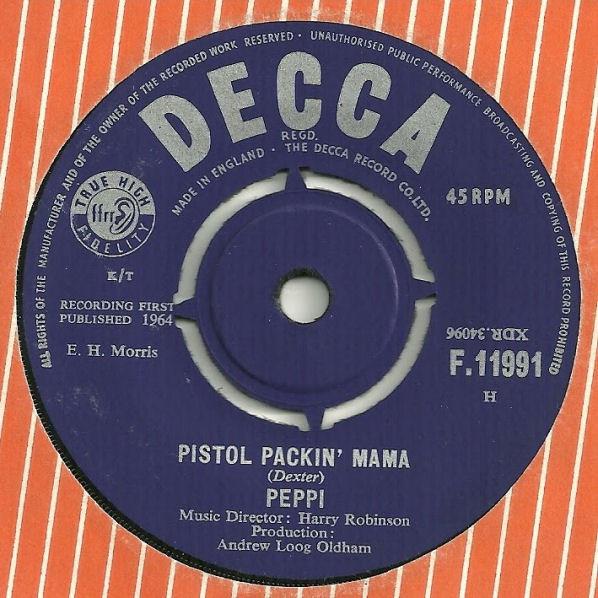 Peppi (4) - Pistol Packin' Mama / Roll On Baby