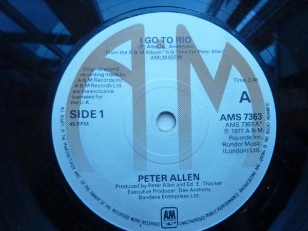 Peter Allen - I Go To Rio