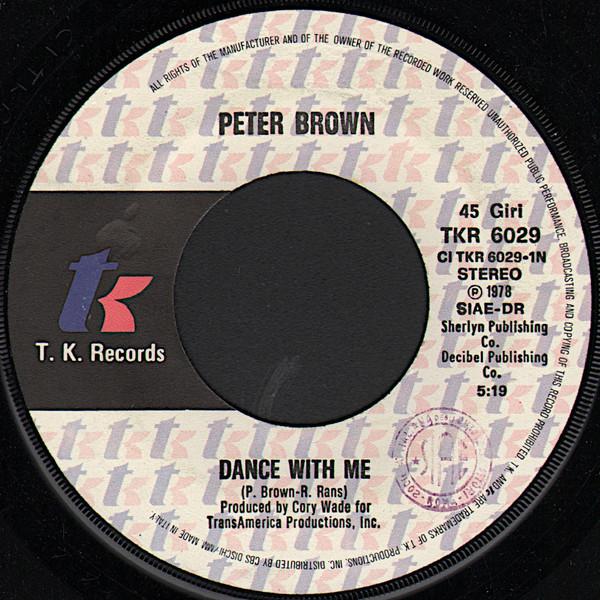 Peter Brown (2) - Dance With Me / Fantasy Love Affair