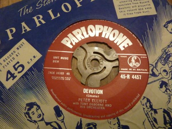 Peter Elliott (3), Tony Osborne And His Orchestra - Devotion