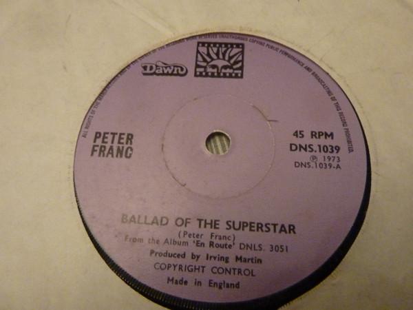 Peter Franc (2) - Ballad Of The Superstar